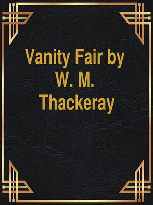 cover image of Vanity Fair (Unabridged)